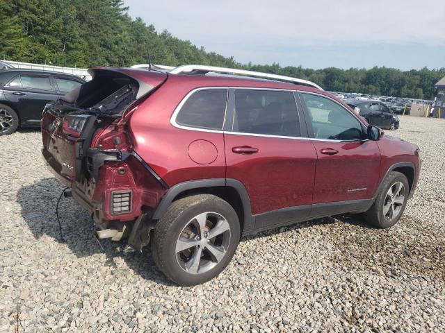 1C4PJMDNXKD294995 - 2019 JEEP CHEROKEE LIMITED RED photo 3