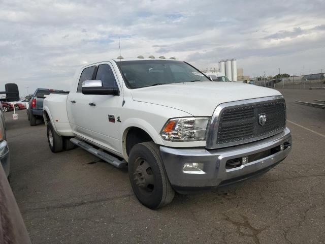 3C63DRMLXCG133365 - 2012 DODGE RAM 3500 LARAMIE WHITE photo 4