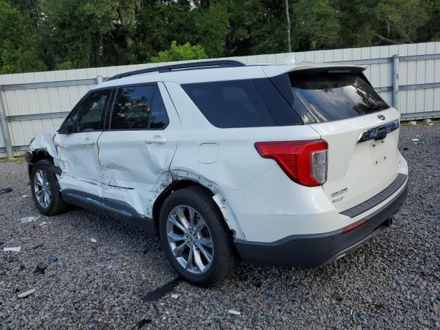 1FMSK7DH0LGC75399 - 2020 FORD EXPLORER XLT Белый фото 2