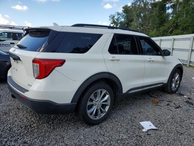 1FMSK7DH0LGC75399 - 2020 FORD EXPLORER XLT Белый фото 3
