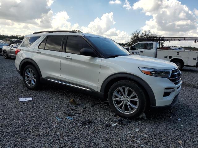 1FMSK7DH0LGC75399 - 2020 FORD EXPLORER XLT Белый фото 4