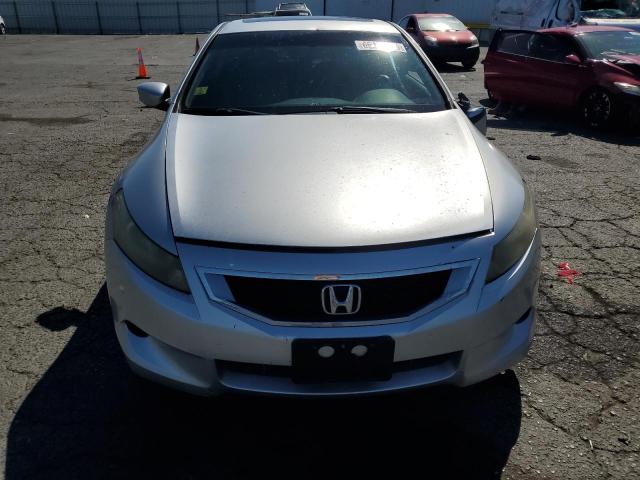 1HGCS12828A003232 - 2008 HONDA ACCORD EXL SILVER photo 5