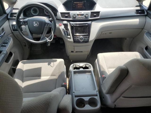 5FNRL5H48EB007998 - 2014 HONDA ODYSSEY EX SILVER photo 8