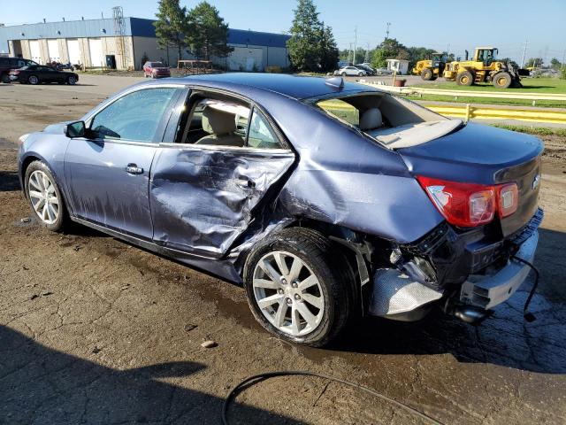 1G11H5SL2EF136662 - 2014 CHEVROLET MALIBU LTZ BLUE photo 2