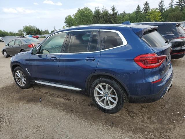 5UXTR9C52JLD67031 - 2018 BMW X3 XDRIVE30I BLUE photo 2