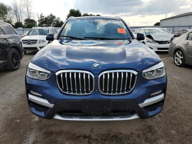 5UXTR9C52JLD67031 - 2018 BMW X3 XDRIVE30I BLUE photo 5