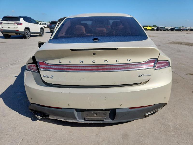 3LN6L2G92GR621683 - 2016 LINCOLN MKZ TAN photo 6