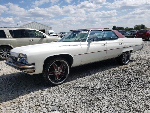 4V39T3H468300 - 1973 BUICK ELECTRA225 WHITE photo 1