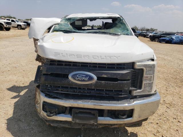 1FT7X2A63HED25409 - 2017 FORD F250 SUPER DUTY WHITE photo 5