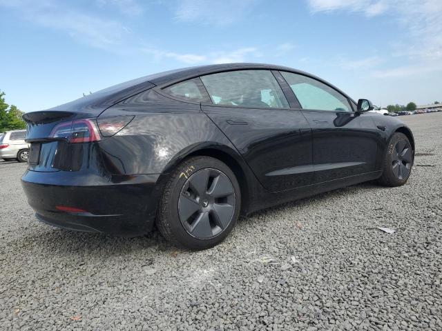 5YJ3E1EA0NF235108 - 2022 TESLA MODEL 3 黑色 照片 3