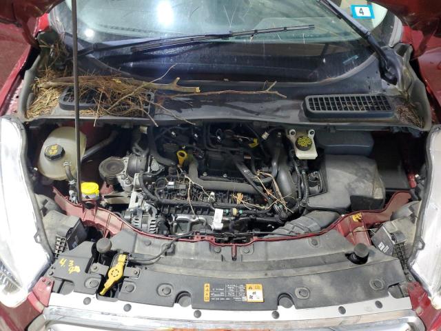 1FMCU9HD9KUB41783 - 2019 FORD ESCAPE SEL برغندي صورة 12