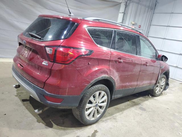 1FMCU9HD9KUB41783 - 2019 FORD ESCAPE SEL برغندي صورة 3