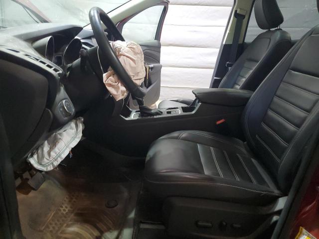 1FMCU9HD9KUB41783 - 2019 FORD ESCAPE SEL برغندي صورة 7