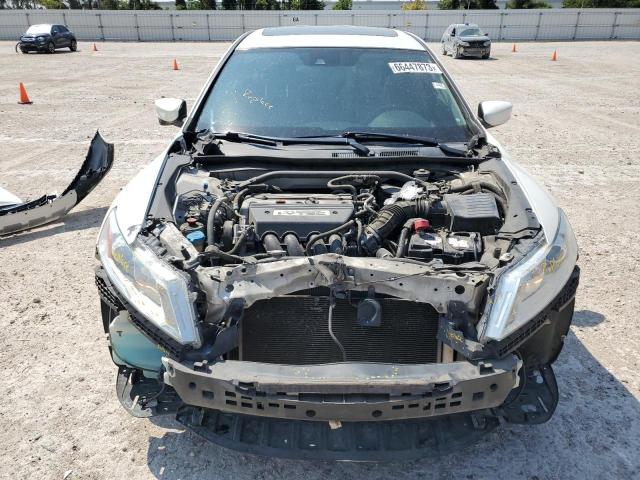 5J6TF3H58EL001166 - 2014 HONDA CROSSTOUR EXL WHITE photo 5