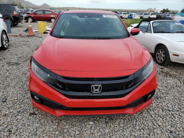 2HGFC4B82KH302496 - 2019 HONDA CIVIC SPORT RED photo 5