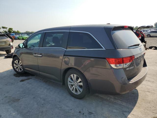 5FNRL5H65FB114929 - 2015 HONDA ODYSSEY EXL GRAY photo 2