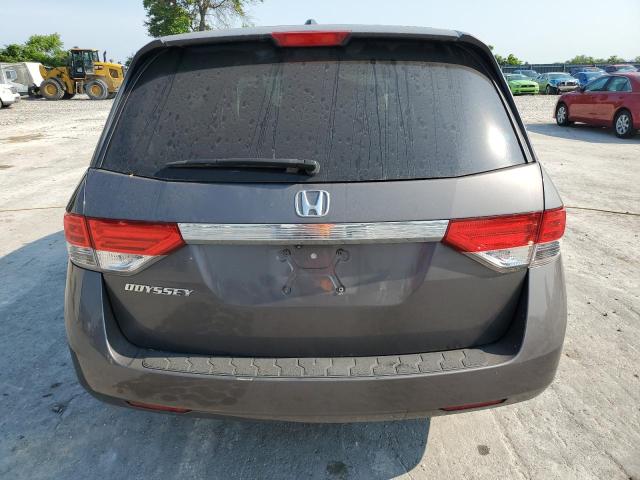5FNRL5H65FB114929 - 2015 HONDA ODYSSEY EXL GRAY photo 6