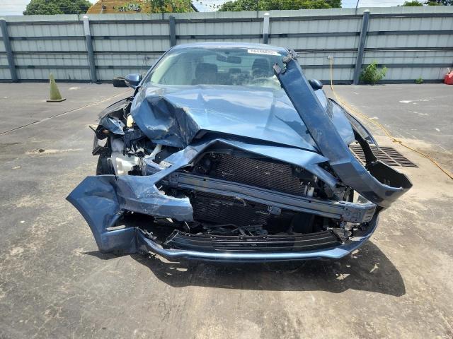 3FA6P0HD6JR200787 - 2018 FORD FUSION SE BLUE photo 5