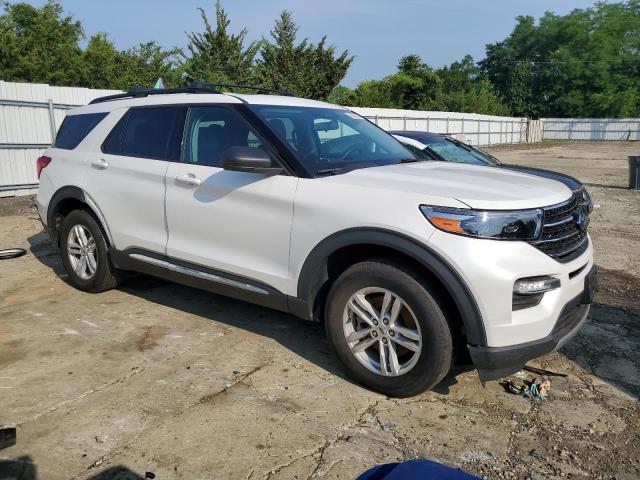 1FMSK8DH1MGB75450 - 2021 FORD EXPLORER XLT 白色 照片 4