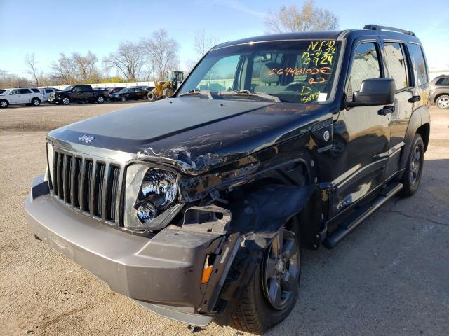 1J4PN3GK6AW150924 - 2010 JEEP LIBERTY RENEGADE BLACK photo 2