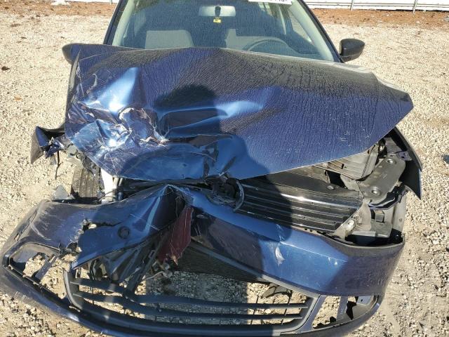 3VW2K7AJ9CM419787 - 2012 VOLKSWAGEN JETTA BASE 蓝色 照片 11