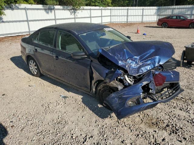 3VW2K7AJ9CM419787 - 2012 VOLKSWAGEN JETTA BASE 蓝色 照片 4