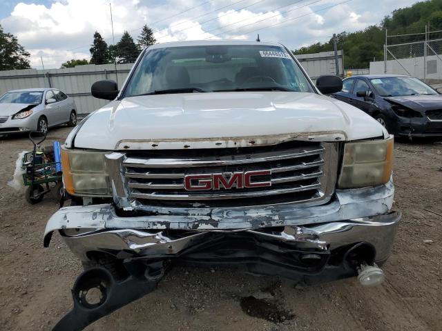 1GTEK19J68Z112942 - 2008 GMC SIERRA K1500 WHITE photo 5