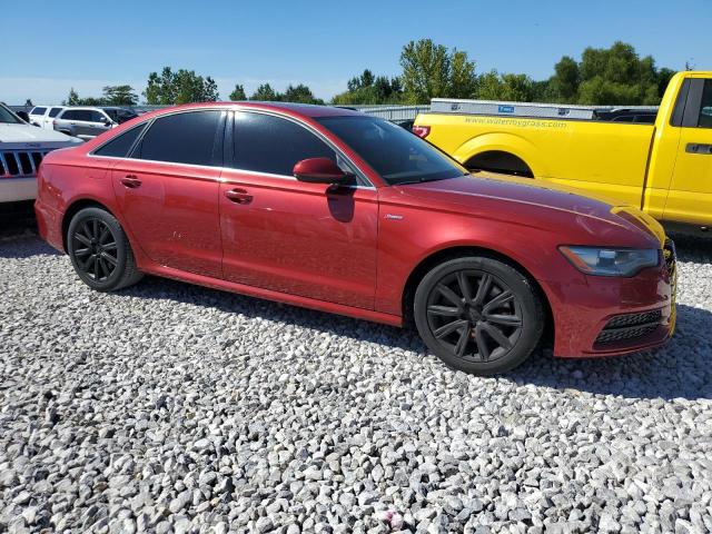 WAUHGAFC8CN133082 - 2012 AUDI A6 PRESTIGE წითელი ფოტო 4
