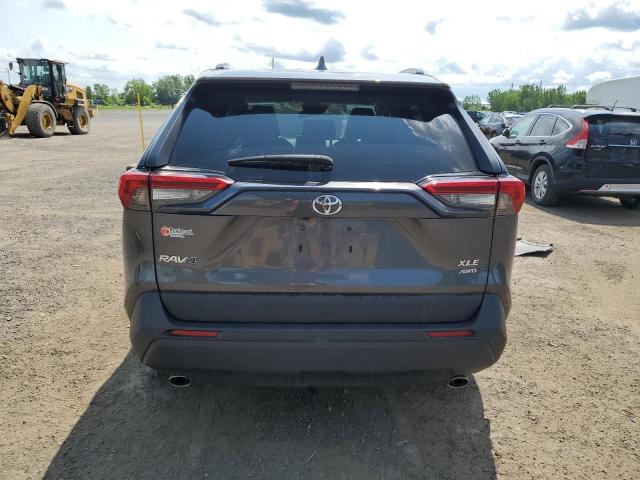 2T3R1RFV6MC227384 - 2021 TOYOTA RAV4 XLE GRAY photo 6