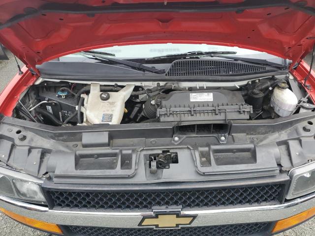 1HA0GRF79MN001009 - 2021 CHEV EXPRESS G3500 წითელი ფოტო 11