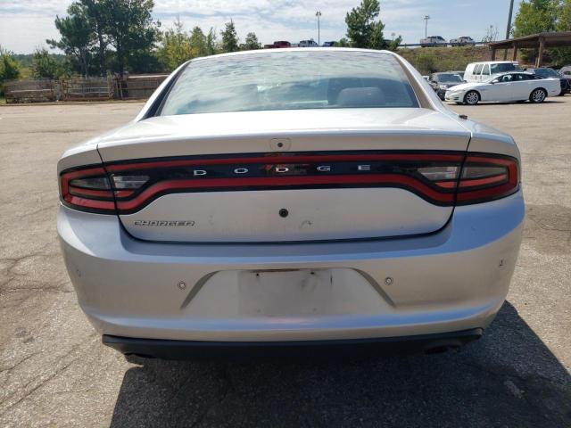 2C3CDXAT1HH628079 - 2017 DODGE CHARGER POLICE SILVER photo 6