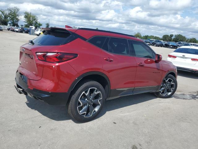 3GNKBERS5KS591109 - 2019 CHEVROLET BLAZER RS RED photo 3