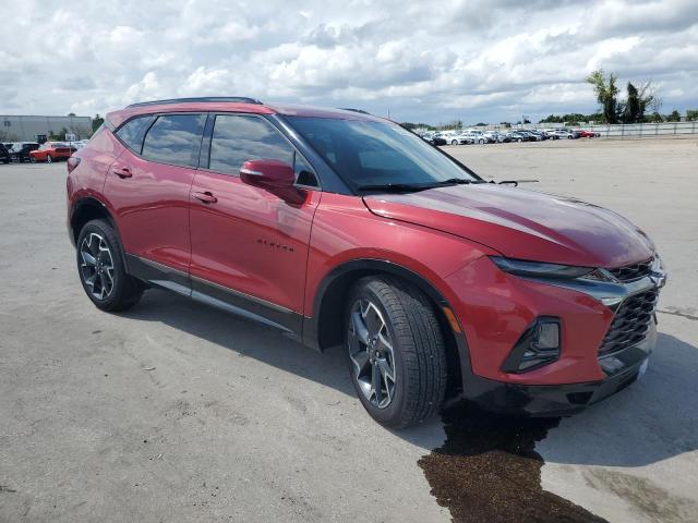 3GNKBERS5KS591109 - 2019 CHEVROLET BLAZER RS RED photo 4