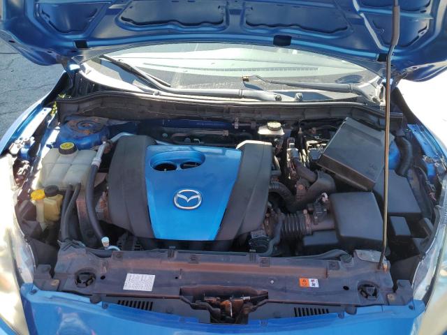 JM1BL1W87C1661462 - 2012 MAZDA 3 I BLUE photo 11