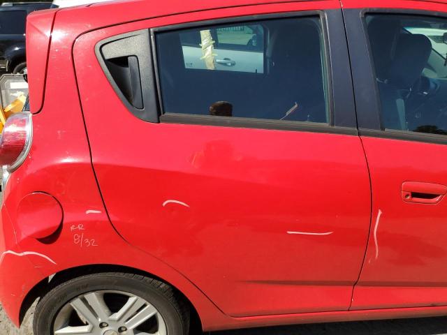 KL8CD6S94DC502667 - 2013 CHEVROLET SPARK 1LT RED photo 10