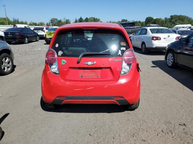 KL8CD6S94DC502667 - 2013 CHEVROLET SPARK 1LT RED photo 6