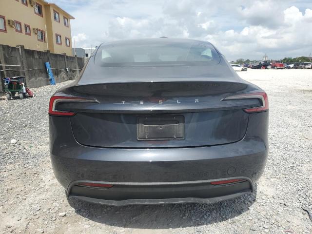 5YJ3E1EA4RF717926 - 2024 TESLA MODEL 3 ნაცრისფერი ფოტო 6