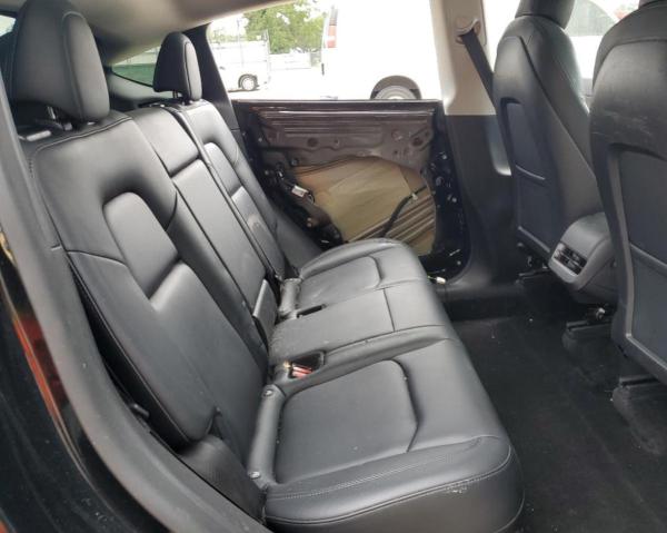 7SAYGDEF9NF453712 - 2022 TESLA MODEL Y 黑色 照片 10