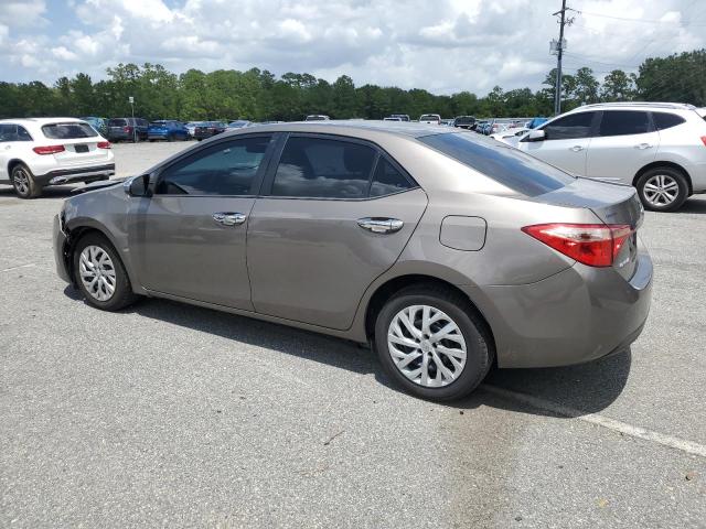 2T1BURHE5JC123303 - 2018 TOYOTA COROLLA L ნაცრისფერი ფოტო 2