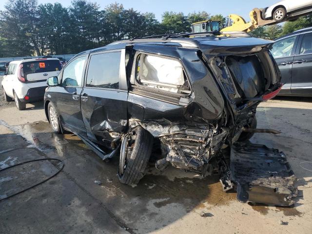 5TDYK3DC9DS387198 - 2013 TOYOTA SIENNA XLE BLACK photo 2