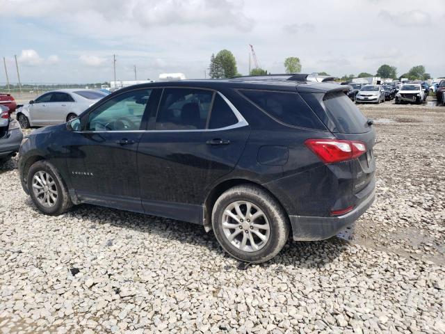 2GNAXJEV1J6289948 - 2018 CHEVROLET EQUINOX LT BLACK photo 2