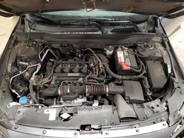 1HGCV1F35JA149975 - 2018 HONDA ACCORD SPORT GRAY photo 11