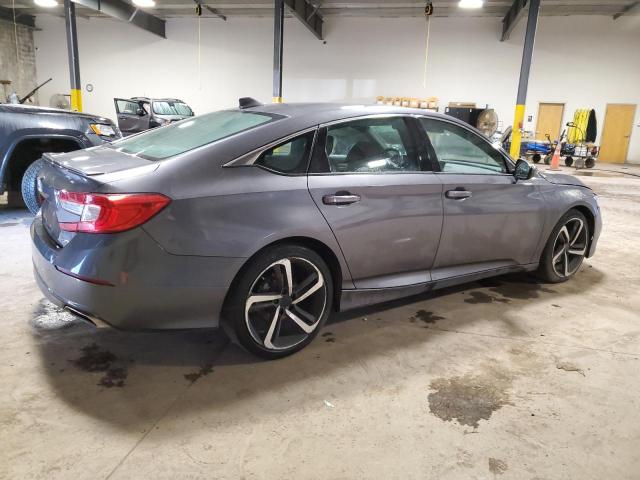 1HGCV1F35JA149975 - 2018 HONDA ACCORD SPORT GRAY photo 3