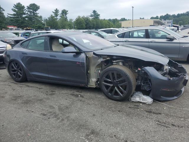 5YJSA1E67MF451507 - 2021 TESLA MODEL S Boz foto 4