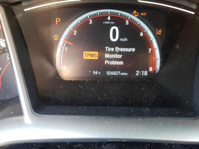 2HGFC2F80MH556628 - 2021 HONDA CIVIC SPORT CHARCOAL photo 9