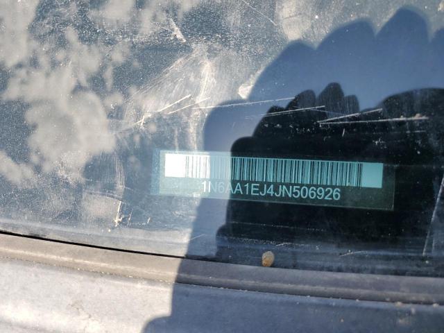 1N6AA1EJ4JN506926 - 2018 NISSAN TITAN S CHARCOAL photo 12