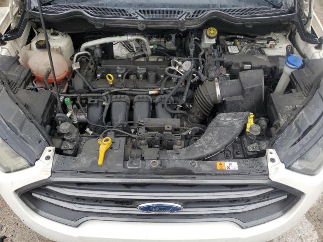 MAJ6P1CL2JC174661 - 2018 FORD ECOSPORT SES WHITE photo 12