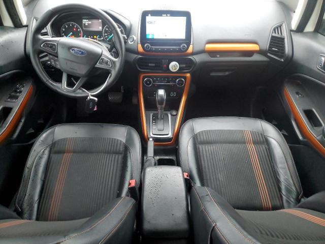 MAJ6P1CL2JC174661 - 2018 FORD ECOSPORT SES WHITE photo 8