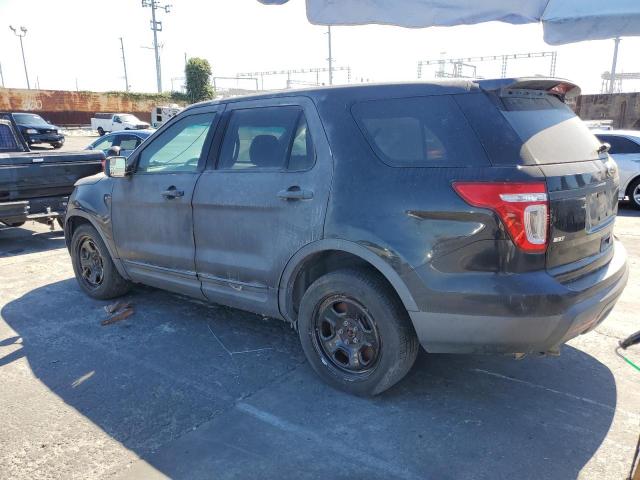 1FM5K8AR3EGA14402 - 2014 FORD EXPLORER POLICE INTERCEPTOR BLACK photo 2