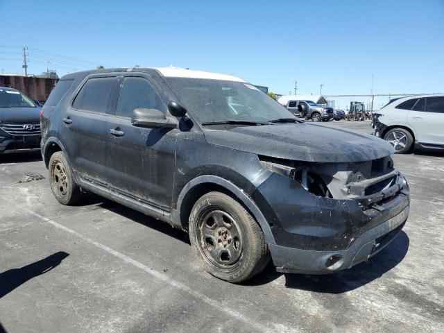 1FM5K8AR3EGA14402 - 2014 FORD EXPLORER POLICE INTERCEPTOR BLACK photo 4